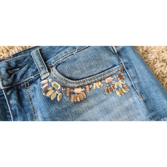 AE American Eagle Jeweled Pocket‎ Frayed - Picture 3 of 6